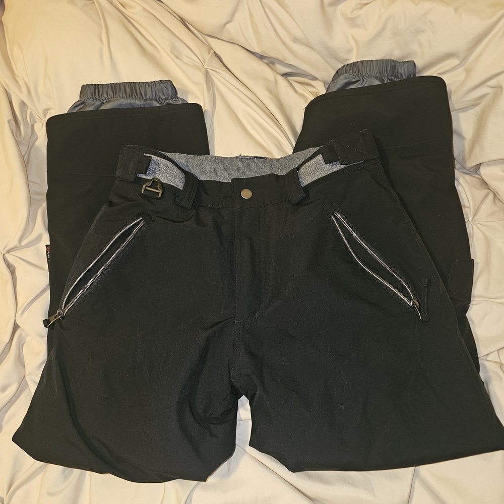Girls Black SNOW Pants